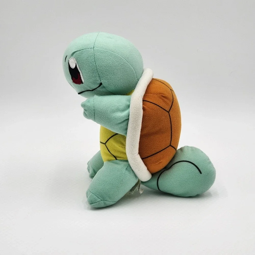 Pokemon Squirtle Plush Turtle 2008 Nintendo Diamond and Pearl Stuffed Animal 9